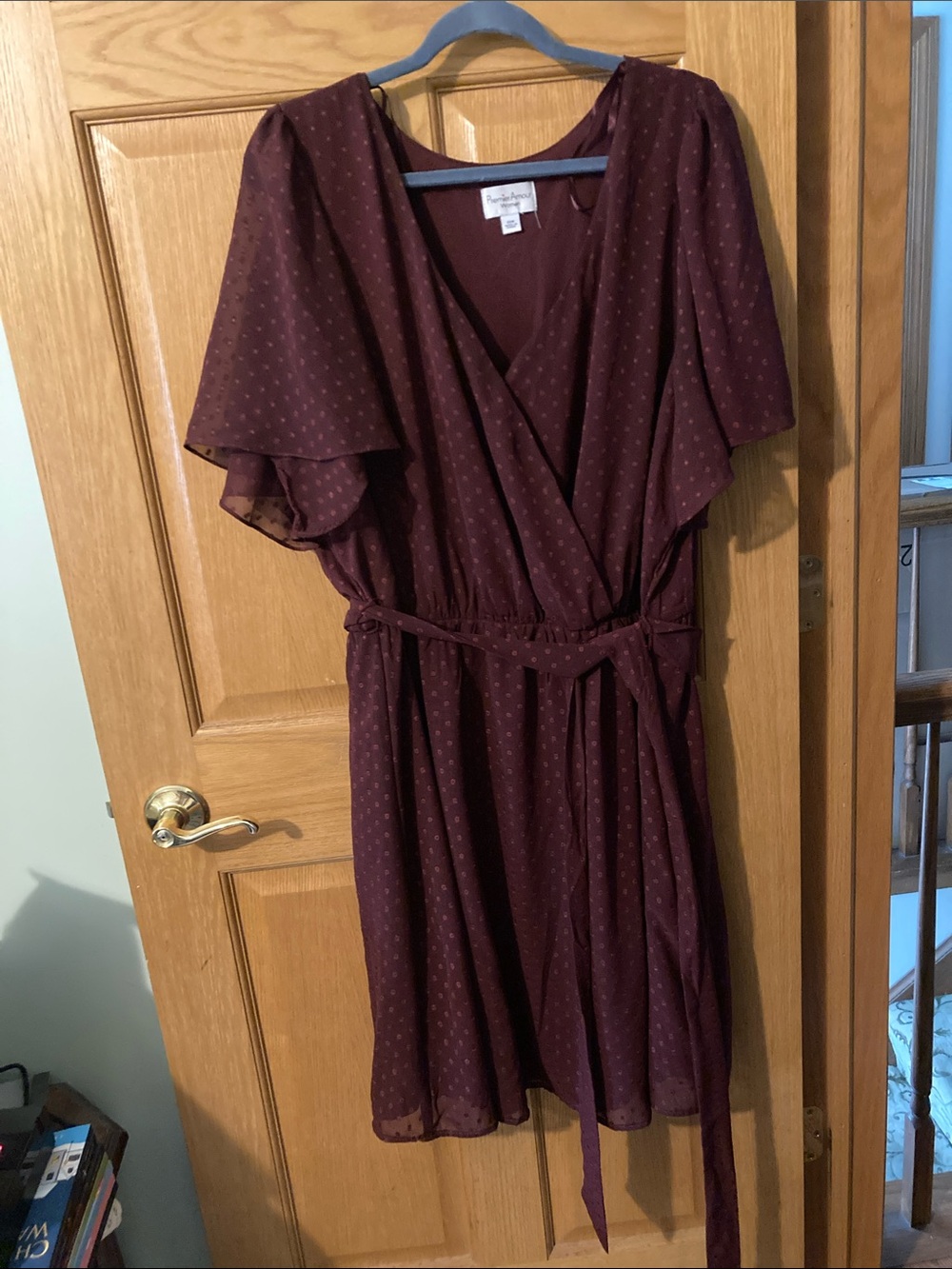 Maroon Dress
